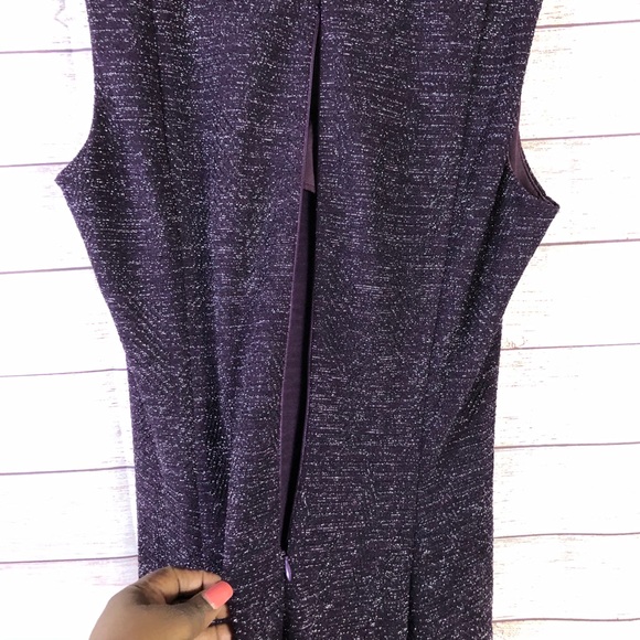 Taylor Beautiful Cowl Neck Fit Knit Dress Size10 - Picture 4 of 5